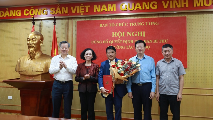 Trao quyết định bổ nhiệm Trợ lý Thường trực Ban Bí thư